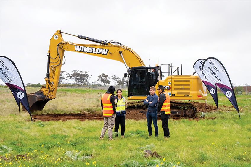 Earthworks Underway for Stage 1 & 2 at Harlow!